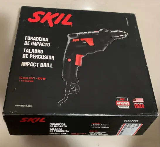 FURADEIRA DE IMPACTO 6600 570W 1VEL. 127V SKIL