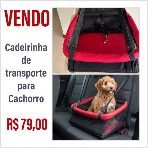 Cadeira de transporte de cachorro