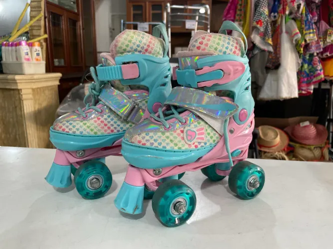 Patins Roller Infantil Ajustável