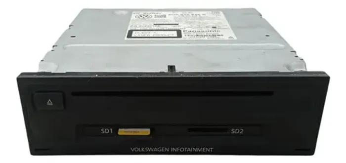 Central Multimídia Original Volkswagen Golf 2014 2015 Rádio CD Player