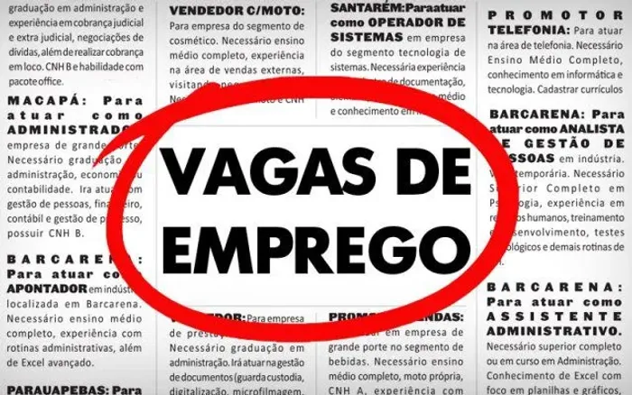 Oportunidade de Emprego!