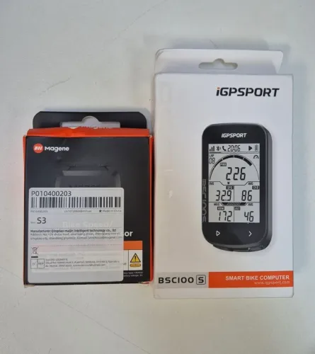 GPS IGPSPORT BSC100 + Sensor de cadência