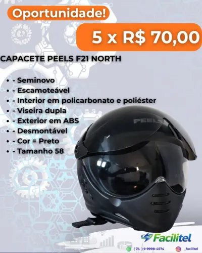Capacete PEELS F21 NORTH