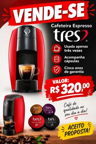 Máquina De Fazer Café Três Corações