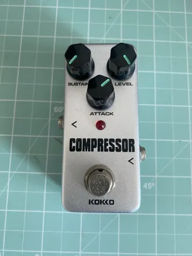 Mini Pedal Kokko Compressor para Guitarra - Excelente Estado
