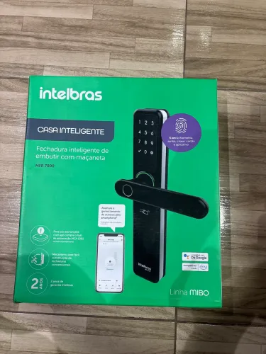 Fechadura inteligente intelbras mfr7000