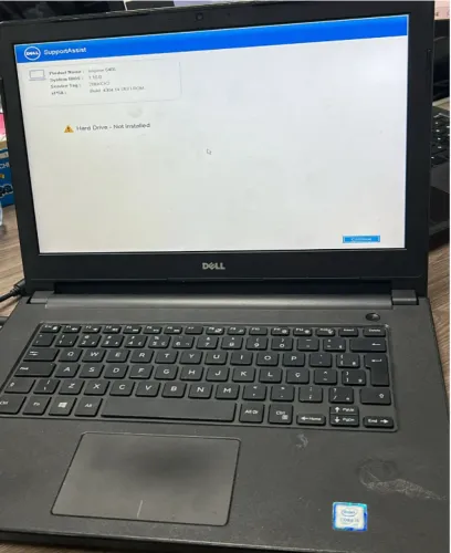 NOTEBOOK DELL INSPIRON 5468 i5 7ª GERAÇÃO (PARA CONSERTO / SEM HD)