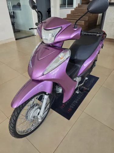Honda biz 125 es 2011/2012 rosa com partida elétrica