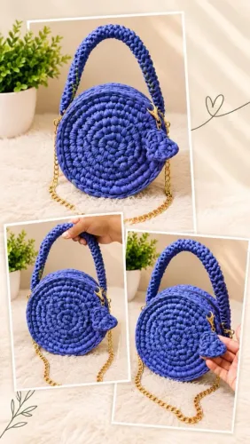 Bolsa fio de malha 