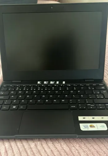 Lenovo 100e Celeron 4GB 64GB ssd windows 10 Pro 11.6 Antirreflexo 81M8S01500 Preto