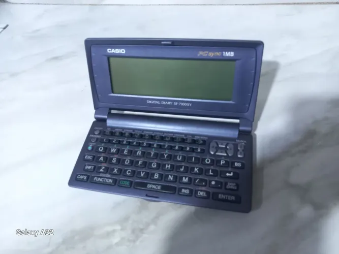 Agenda eletrônica casio (favor ler descrição))