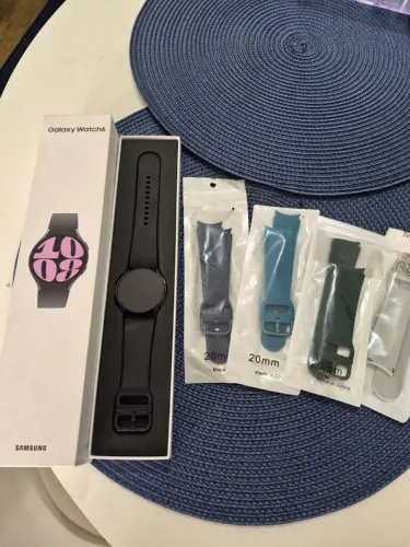 Watch 6 40mm samsung +pulseira 700 reais