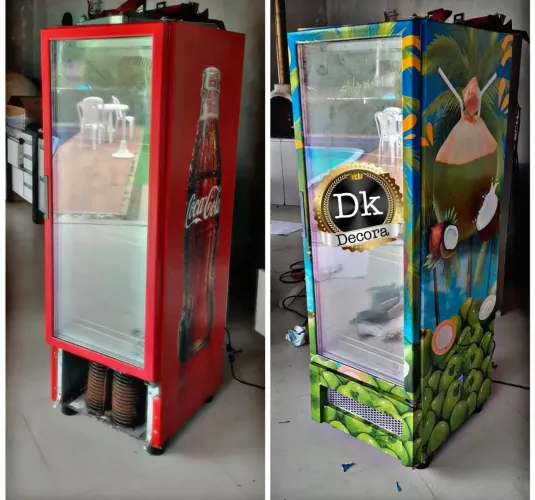 Freezer Personalizado Plotagem