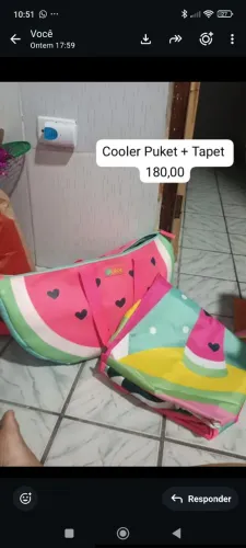 Cooler / Bolsa / Itens Puket