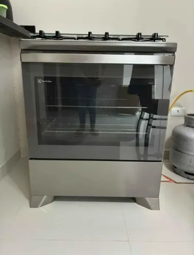 Fogão inox 110 VLT 5 bocas Eletrolux