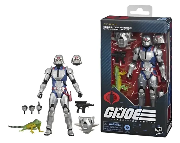 GI Joe Classified Cobra Commander with Combat Armor