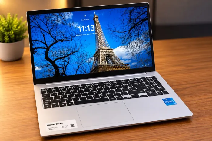 Samsung Galaxy Book2 i5 12ª Geração 8GB 256GB SSD 15,6?