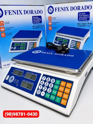 Balança Digital Comercial [40Kg] LACRADA