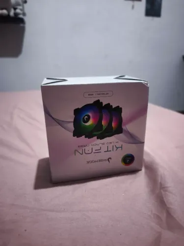 Kit 3 Fans ARGB Rise Mode - Gamer