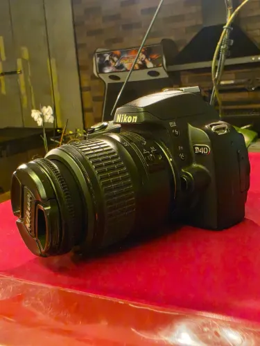 Camera profissional Nikon D40 - Pouquíssimo utilizada, de colecionador