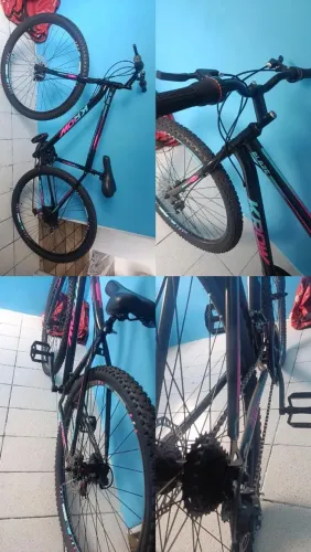 Bicicleta usada apenas 2 vezes, 1.000 