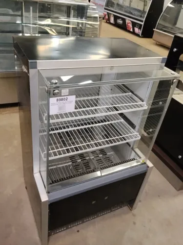 Vitrine Estufa Gelopar Aurora MEQA-075R Preta 75cm - 220V ( USADO )
