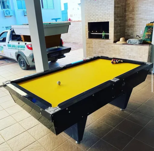 Mesa de sinuca/ bilhar comercial com ficheiro.