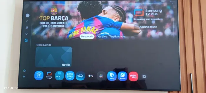 Smart TV 55? 4K UHD LED Samsung 55DU7700 - Wi-Fi Bluetooth Alexa 3 HDMI