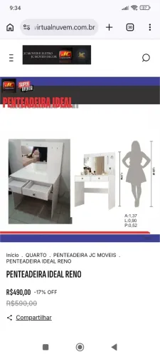PENTEADERA IDEAL COM LED