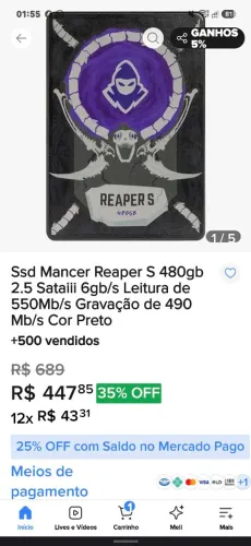 Ssd Mancer 480gb