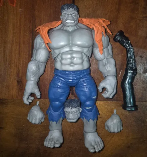Marvel legends Hulk Cinza Original 
