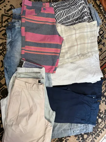 Lote 20 bermudas masculinas P/ brechó, vários tamanhos