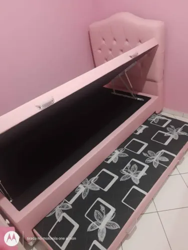 Cama Baú Solteiro Auxiliar