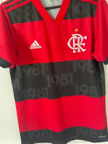 Camisa Clubes de Regatas do Flamengo 2021/2022 Adidas Original - Tamanho P(Nova)