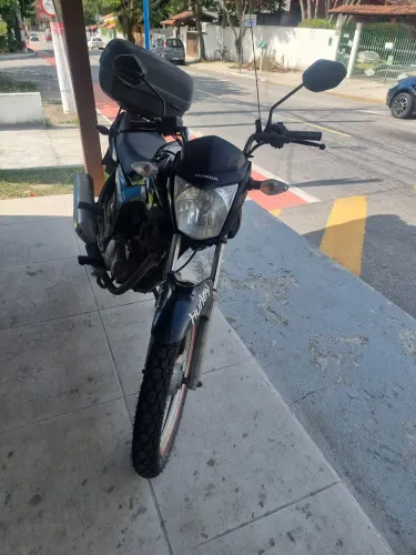 Fan 150 preta flex 2015