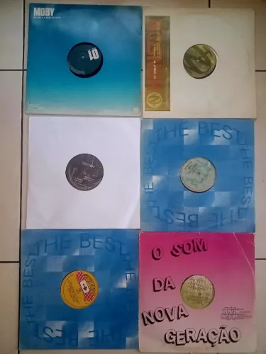 PROMOÇÃO DE LPS ALTERNATIVOS DE O MELHOR DA HOUSE MUSIC PEÇAS ÚNICAS..POR 60.00 REAIS..
