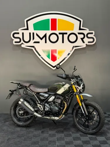 TRYUMP SCRAMBLER 450X IMPECÁVEL ZERADA SUL MOTORS