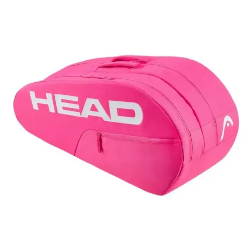 Raqueteira dupla Head Base 6R Rosa Alças de ombro e mão NOVA ORIGINAL ZERO no PLÁSTICO