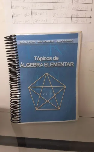 CAPETA AZUL, TOPICOS DE ALGEBRA ELEMENTAR