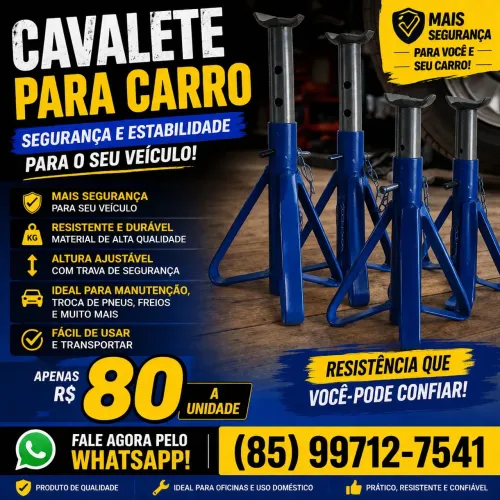 Cavalete para carro