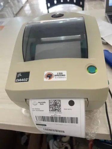 Impressora Térmica de Etiquetas Zebra DA402 (Não ultiliza Ribbon)