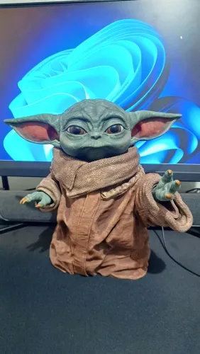 Grogu Impressão 3D E Pintura À Mão