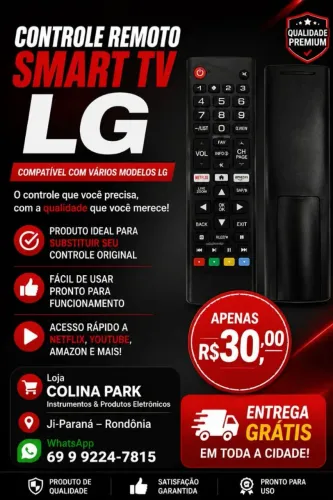 Controle Remoto Smart Tv LG