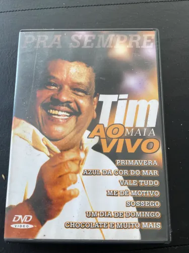 DVD Tim Maia ao vivo