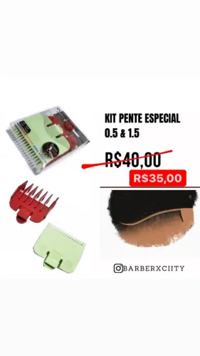 Acessórios para barbearia