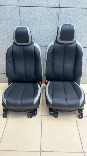 Bancos caminhonete S10 em couro 