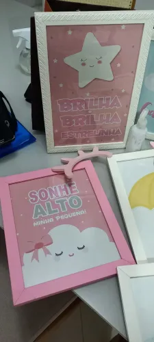 quadros para quarto de menina