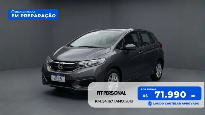 Honda Fit Personal 1.5 Flexone 16V 5P Aut. 2018
