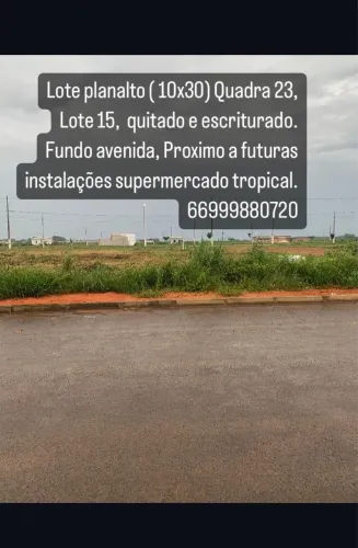 Lote planalto 1