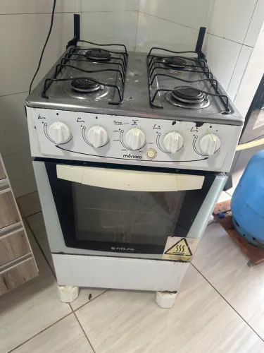 Fogão 4 bocas acendimento automático 
